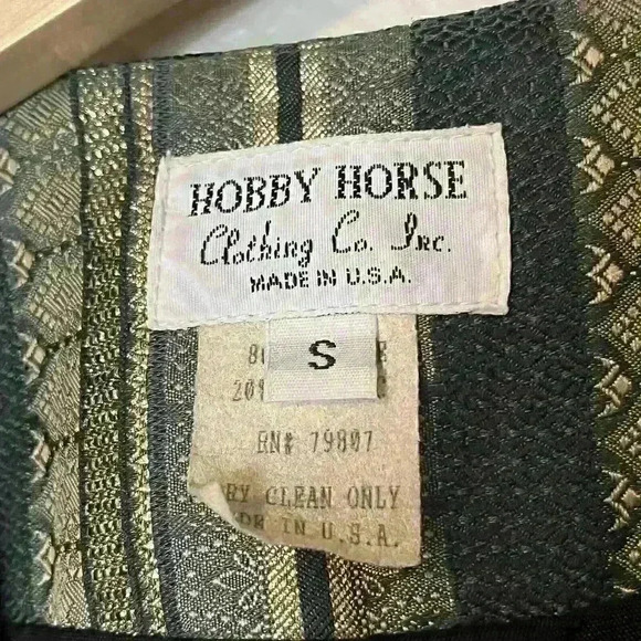 VTG Hobby Horse Southwest Aztec Western Country Blazer Jacket Size S - Picture 3 of 8